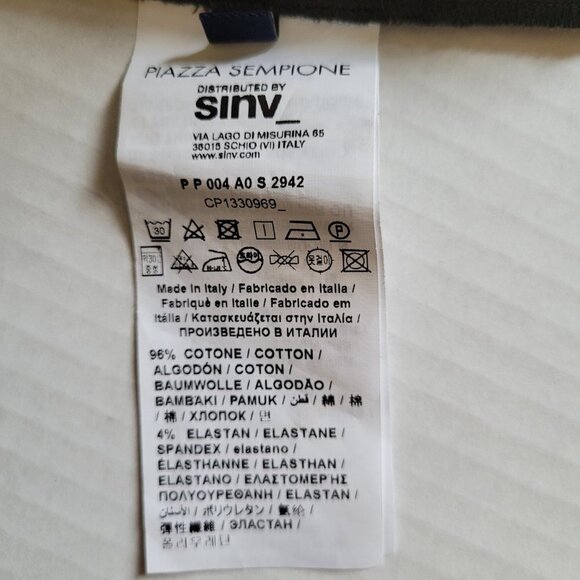 Piazza Sempione pants wide leg trousers green plus size 18 loose preppy new NWT - Picture 8 of 16